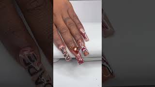 BAPE NAILS nailart nailsnailsnails longnails madamglamgelpolish nail [upl. by Carli]