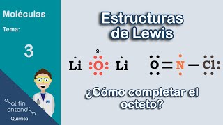 ¿CÓMO dibujar estructuras de LEWIS 1º parte [upl. by Sacrod]