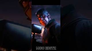 Captain America vs Thanos Fight 🥶🔥  Captain America Attitude viral marvel shorts [upl. by Shantee317]