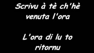 Voci di a Gravona  Scrivu a tè [upl. by Rehteh]