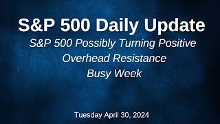 SampP 500 Daily Market Update for Tuesday April 30 2024 [upl. by Rosmunda]