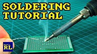 Basic Soldering Tutorial [upl. by Siger]