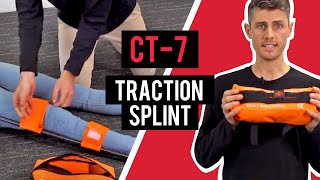 CT7 Traction Splint  Training Video [upl. by Jordans]