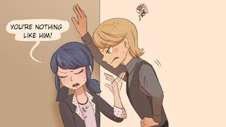 Marinette x FelixMiraculous Comic Dub [upl. by Elleuqram]