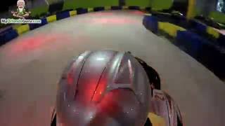 IDrive Nascar  Indoor Kart Racing in Orlando Fl [upl. by Onifled447]