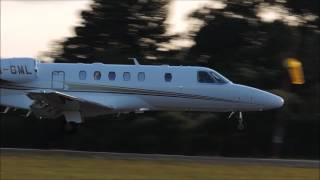 Cessna Citation CJ4 Landing [upl. by Wier]