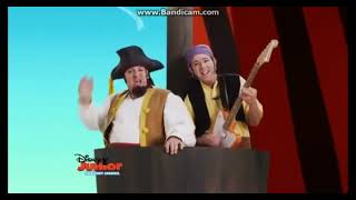 Disney Junior Block USA  Musical Segment  Jake and the Neverland Pirates Pirate Rock Recipe2015 [upl. by Wamsley]