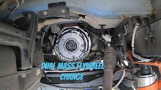 Transit RWD flywheel change [upl. by Santini]