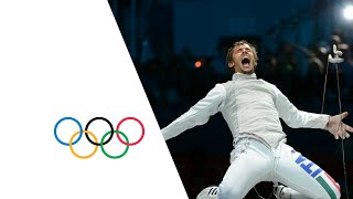 Italy Win Mens Fencing Team Foil  London 2012 Olympics [upl. by Adile77]