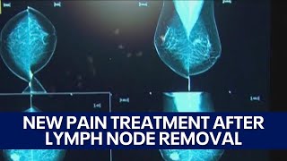 Preventing painful side effect of lymph node removal [upl. by Anitsej]