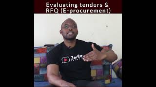 Eprocurement evaluating tenders and RFQS [upl. by Proulx775]