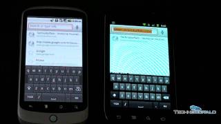 Google Nexus S vs Nexus One [upl. by Lemrahc]