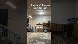 Day 6 of shooting a puck for each subscriber [upl. by Pardew769]