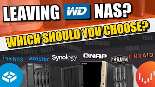 WD NAS Alternatives  Choosing Between Synology QNAP TrueNAS Terramaster UnRAID and Asustor [upl. by Eikkin710]