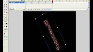 Tutorial para Macromedia Flash 8  Crear texto dinamico [upl. by Rebah]