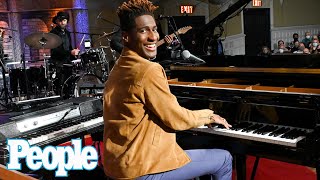 Jon Batiste Reacts to 11 Grammy Nominations quotI Am So Gratefulquot  PEOPLE [upl. by Scutt]