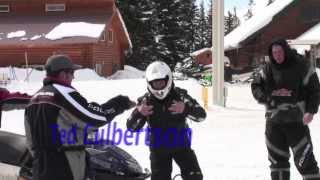 Snowmobile Freestyle Jump and BackflipWinter XGames 12 [upl. by Lledrev27]