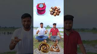 Aha tamatar bade mazedaar songs vs two brothers eating vfx video 😀shorts [upl. by Pryce]