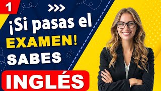 🇺🇸 01 Examen de INGLES 🗽 👉  Palabras mas usadas  👈 [upl. by Yadsendew]