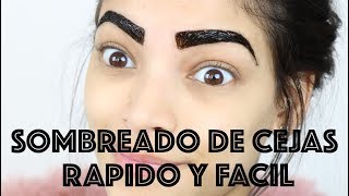 Cejas Hermosas  Sombreado de cejas FACIL Y RAPIDO l Cukismakeup [upl. by Adirf986]