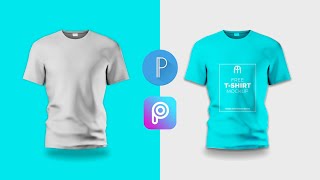 Pixellab MockupPicsart MockupCreate Realistic TShirt Mockup Android using PixellabPicsart [upl. by Ahcsas]