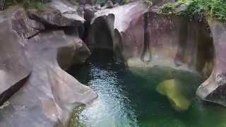 Babinda Boulders  North Queensland  Aerial View [upl. by Yoj]