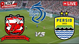 🔴LIVE  PERSIB VS MADURA UNITED  BIG MATC BRI LIGA 1  PERTANDINGAN HARI INI eFOOTBALL PES 21 [upl. by Ittam189]