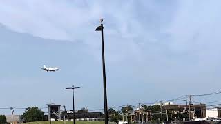 Cessna Citation CJ4 landing at Teterboro Airport KTEB [upl. by Atteynad719]