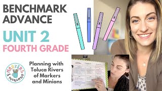 Benchmark Advance Fourth Grade Unit 2 quotPlan With Mequot [upl. by Nacul]