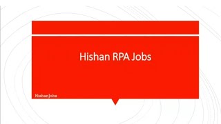 RPA JobsUiPath Automation Anywhere BluePrism Power Automate for Cognizant amp 11 others [upl. by Ramuk977]