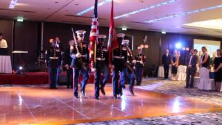 As the Adjutant at the 238th Marine Corps Birthday Ball 2013 [upl. by Retnuh]