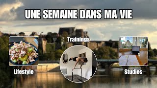 VLOG  1 semaine dans ma vie d’étudiant et athlète de street workout [upl. by Vyse]