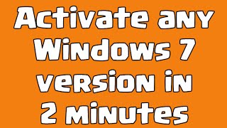 Windows 7 Activator by DAZ Download [upl. by Ahsym]