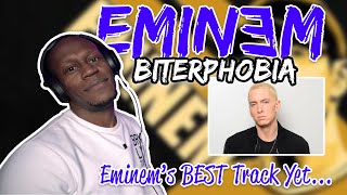 BEST EMINEM TRACK  EMINEM  BITERPHOBIA REACTION [upl. by Ianahs144]