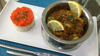 How To Make KING PRAWN DHANSAK Restaurant Style  Als Kitchen [upl. by Nos]