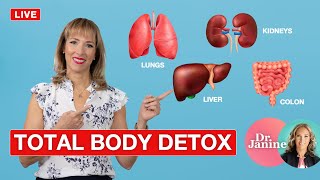 How to do a Total Body Detox  Dr Janine Live [upl. by Ierna393]