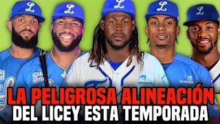 LA PELIGROSA ALINEACIÓN DE LOS TIGRES DEL LICEY PARA ESTE AÑO 2024 CON ONEIL CRUZ Y MIGUEL ANDÚJAR [upl. by Ramso]