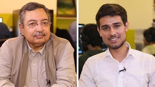 Dhruv Rathee interviews Vinod Dua [upl. by Aleahc382]