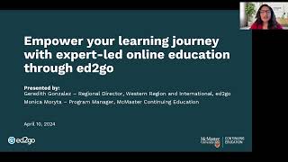 Empower your learning journey with expertled online education through ed2go [upl. by Hanah]