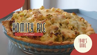 Lets Make Homity Pie  WW2 recipe [upl. by Siffre971]