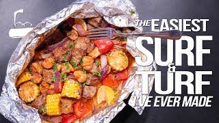 SERIOUSLY EPIC SURF amp TURF THAT LITERALLY ANYONE CAN MAKE  SAM THE COOKING GUY [upl. by Pippy]