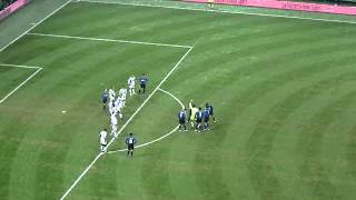 Inter vs Juventus 0506  Recoba Free Kick in the last minute [upl. by Adnil]