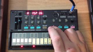 Korg Volca FM Manual Randomizer [upl. by Ihp265]