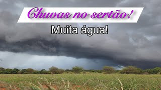 Chuvas no sertão Muita água chuva nordeste sertão [upl. by Oliver]