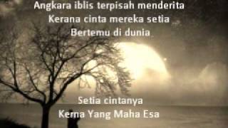 Hafiz suib  kisah cinta kita karoke version [upl. by Latoyia]