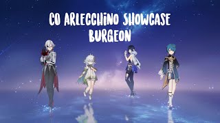 46  C0 ARLECCHINO BURGEON SHOWCASE  GENSHIN IMPACT MOBILE [upl. by Idnak]