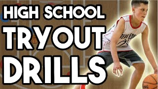 11 Basketball Tryout Drills For High School [upl. by Piselli]