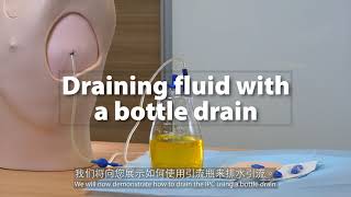 Indwelling Pleural Catheter Instructional Video Drainage Bottle [upl. by Dinnage262]