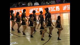 Bowie State dance team perform at 2024 CIAA Tournament [upl. by Darbee]