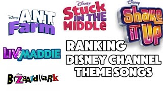 Ranking Disney Channel Theme Songs From My Childhood [upl. by Camilia]